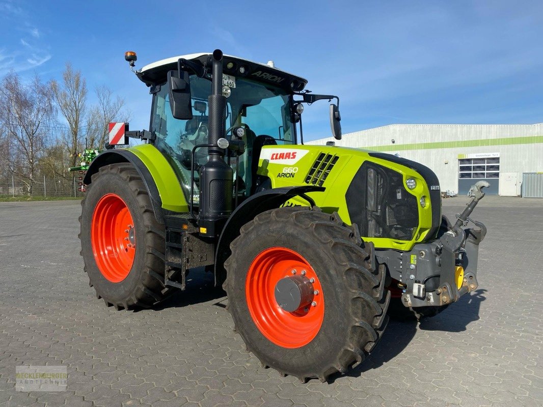 Traktor des Typs CLAAS Arion 660 Cmatic Cebis, Gebrauchtmaschine in Mühlengeez (Bild 8)