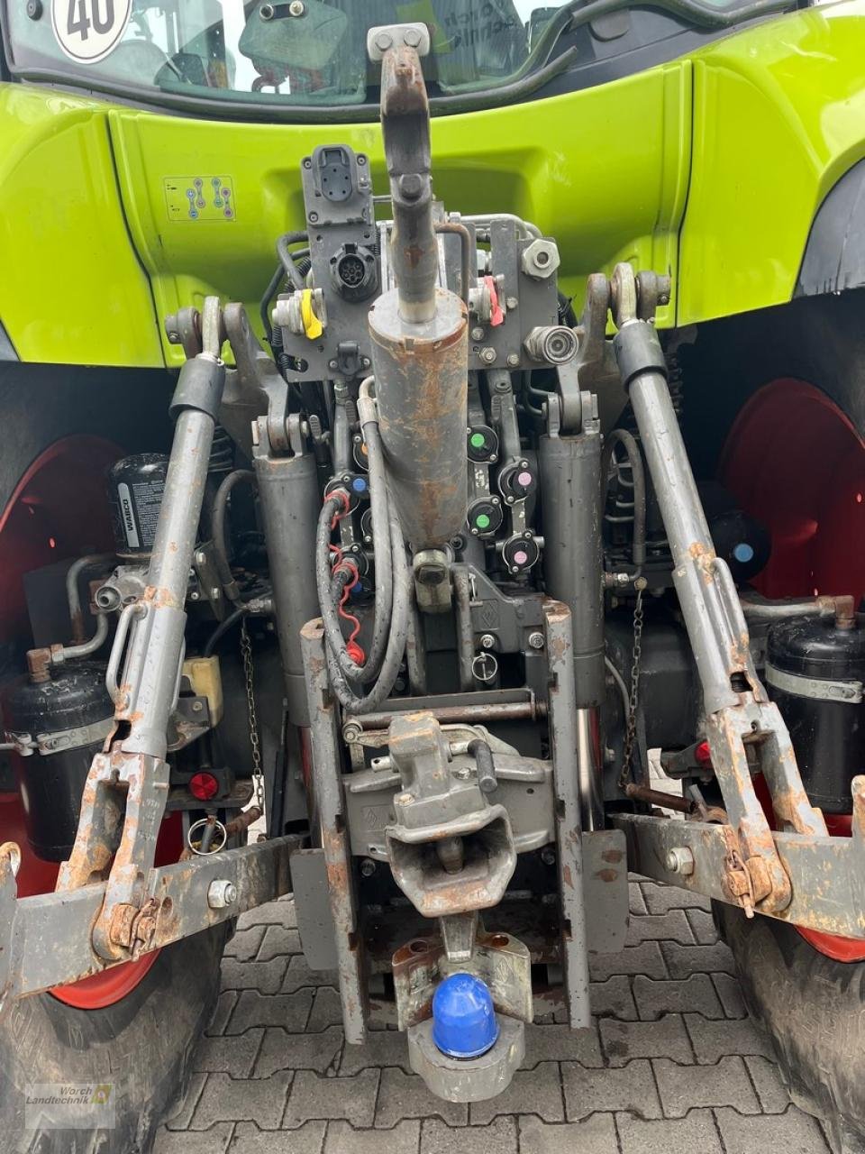 Traktor of the type CLAAS Arion 660 CMatic CEBIS, Gebrauchtmaschine in Schora (Picture 9)