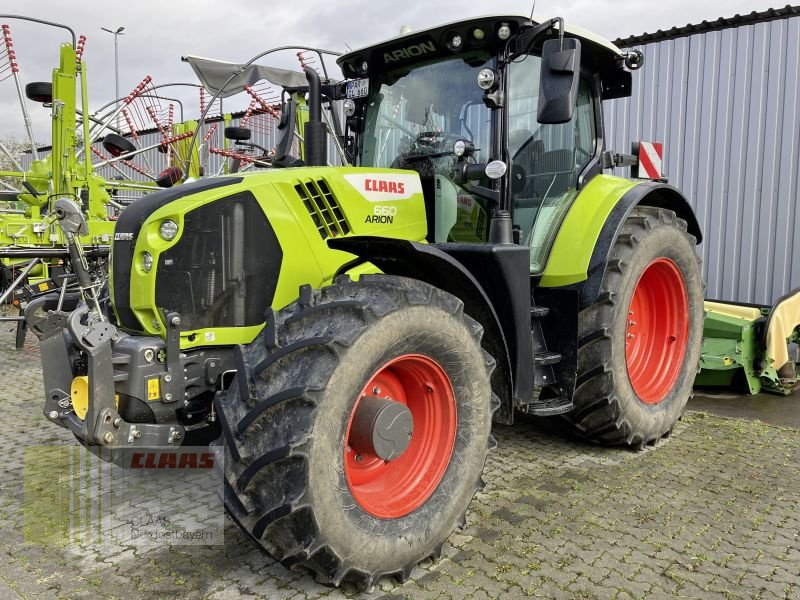 Traktor des Typs CLAAS ARION 660 CMATIC CEBIS, Vorführmaschine in Hollfeld (Bild 3)