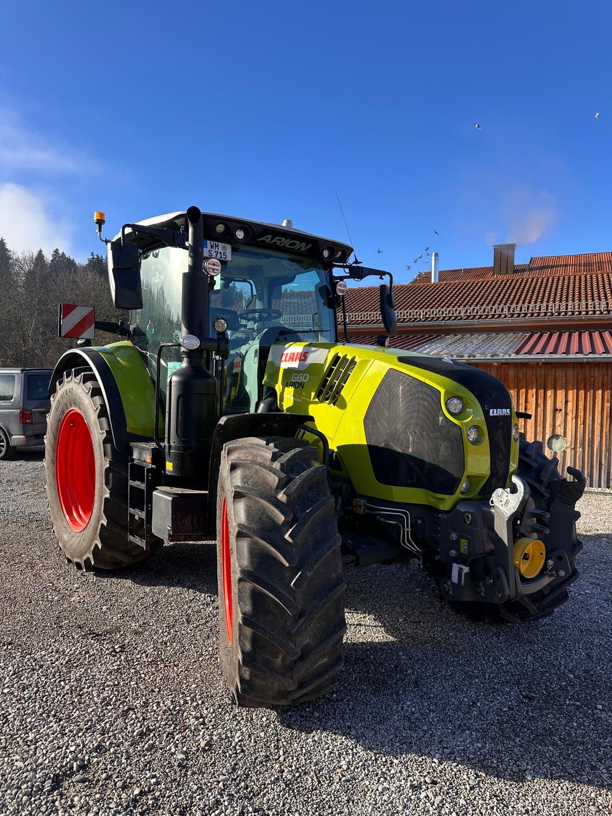 Traktor typu CLAAS ARION 660 CMATIC CEBIS, Gebrauchtmaschine w Weilheim (Zdjęcie 5)