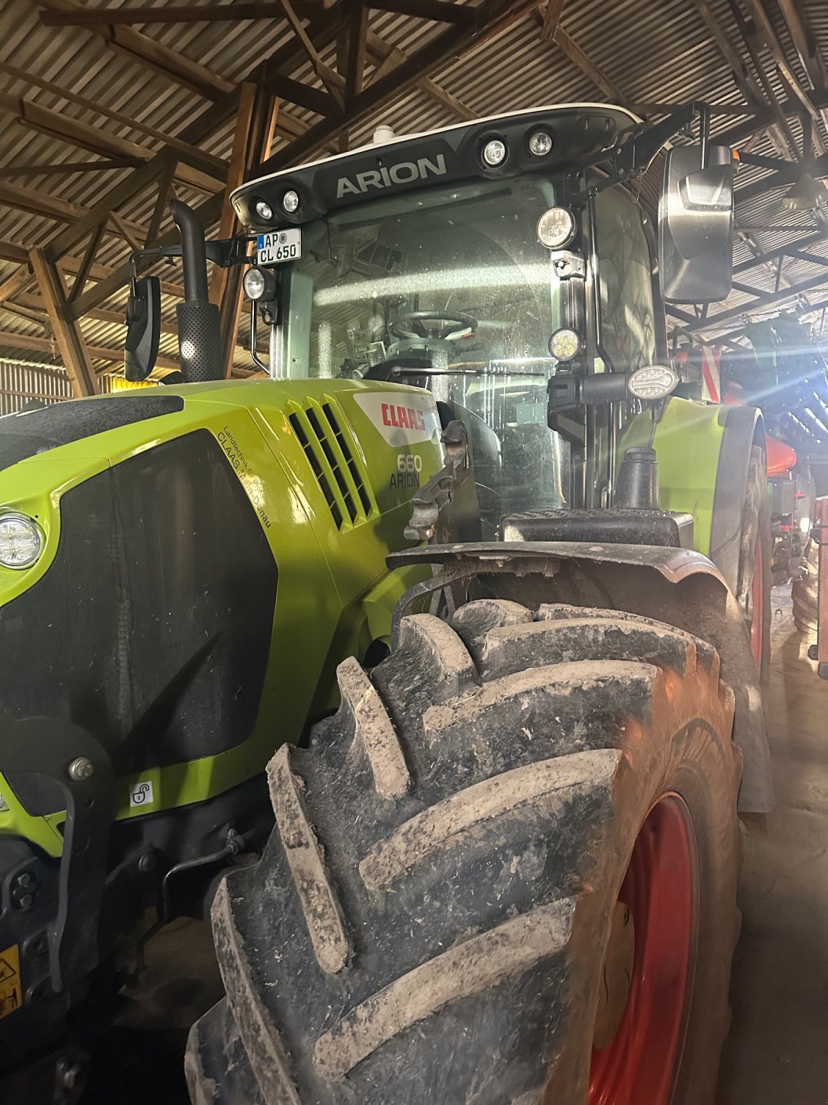 Traktor van het type CLAAS ARION 660 CMATIC CEBIS, Gebrauchtmaschine in Apolda (Foto 1)