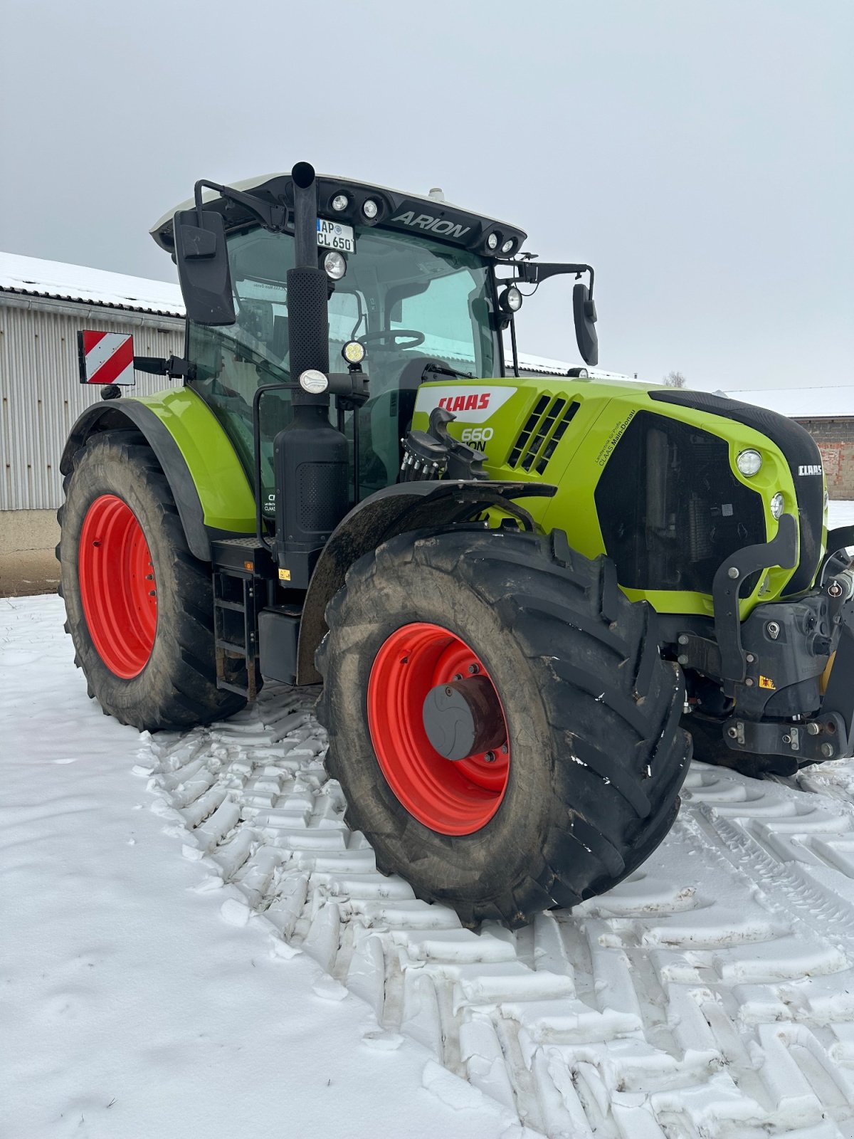 Traktor типа CLAAS ARION 660 CMATIC CEBIS, Gebrauchtmaschine в Apolda (Фотография 4)