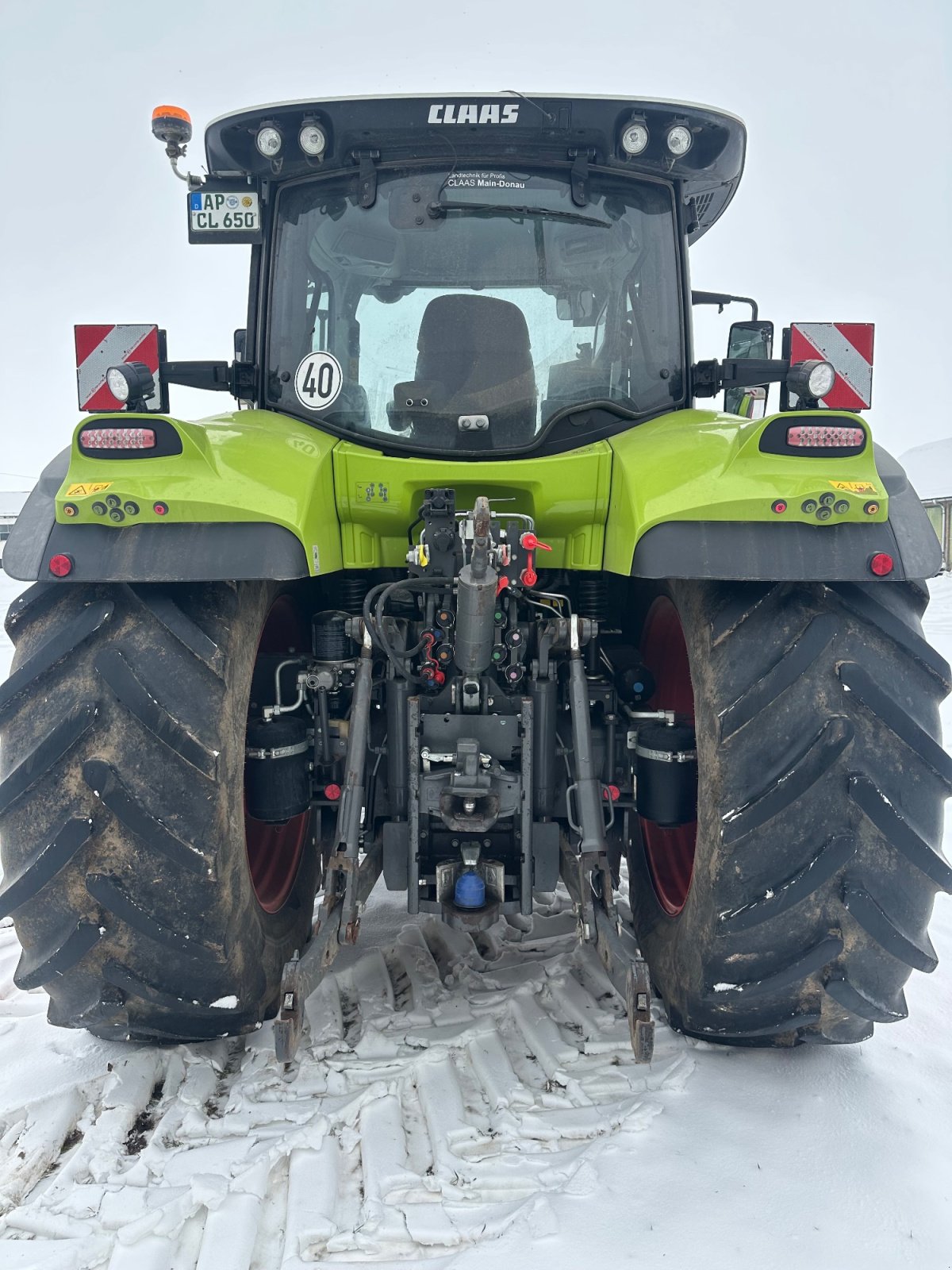 Traktor типа CLAAS ARION 660 CMATIC CEBIS, Gebrauchtmaschine в Apolda (Фотография 8)