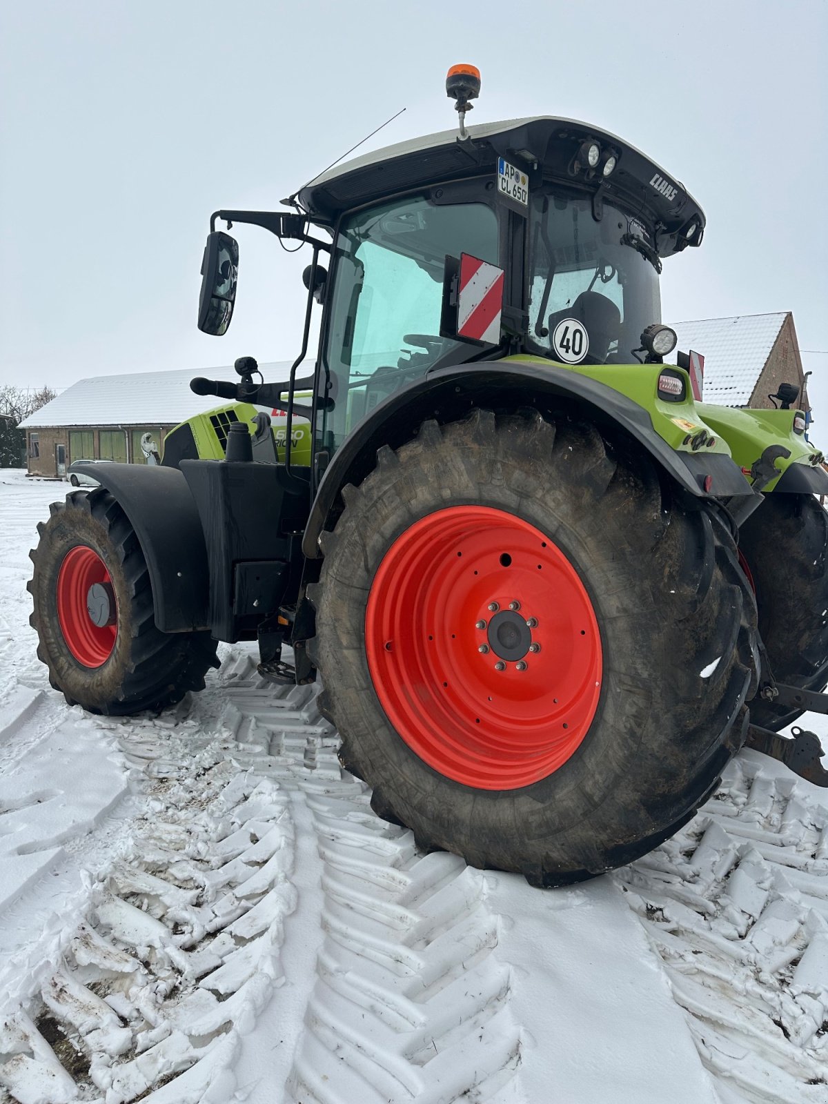 Traktor типа CLAAS ARION 660 CMATIC CEBIS, Gebrauchtmaschine в Apolda (Фотография 9)