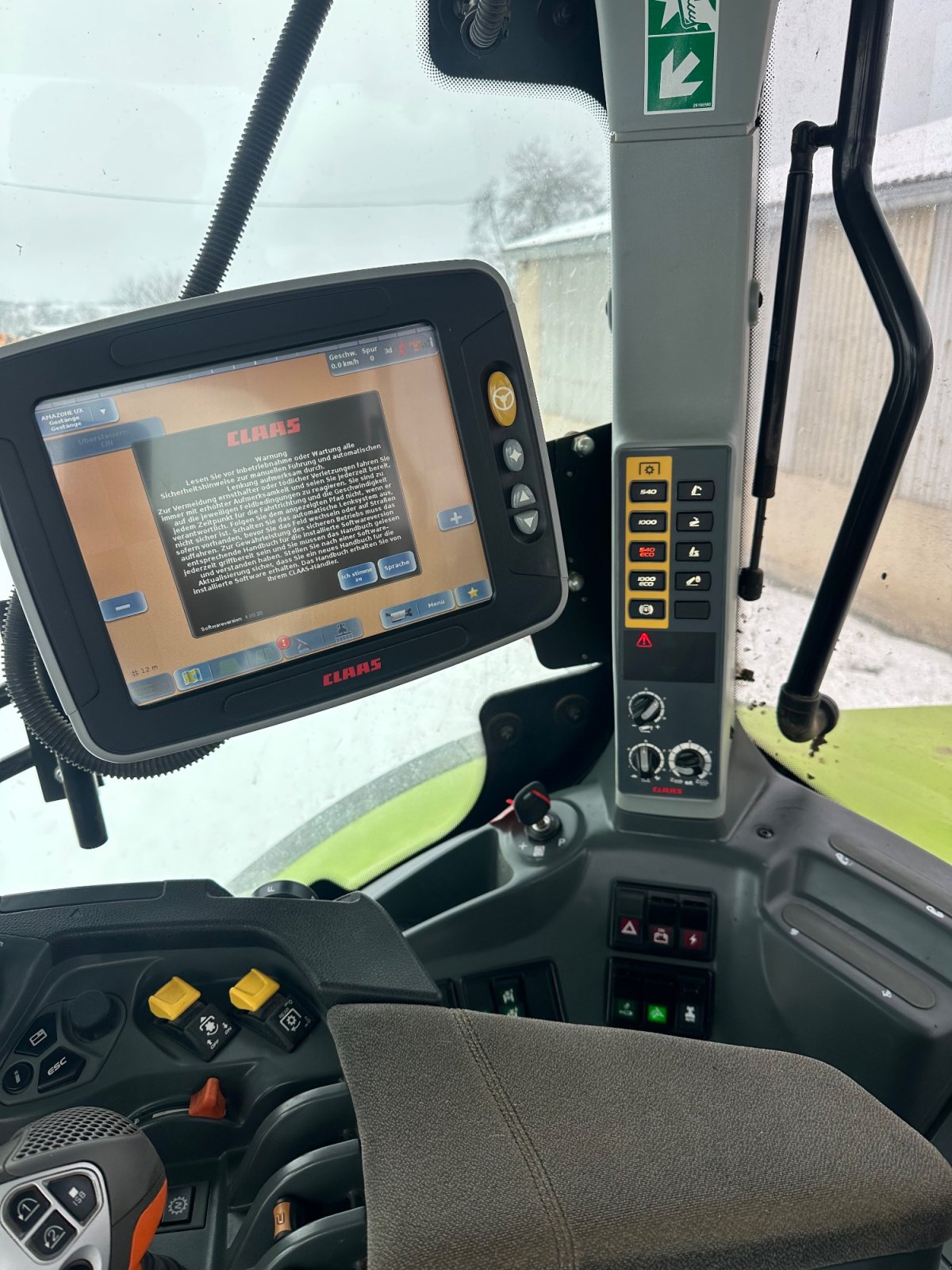 Traktor типа CLAAS ARION 660 CMATIC CEBIS, Gebrauchtmaschine в Apolda (Фотография 12)