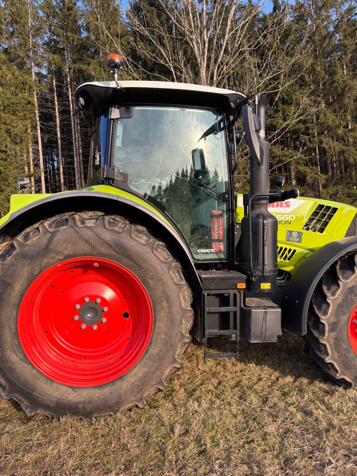 Traktor a típus CLAAS ARION 660 CMATIC CEBIS, Gebrauchtmaschine ekkor: Schwäbisch Gmünd (Kép 14)