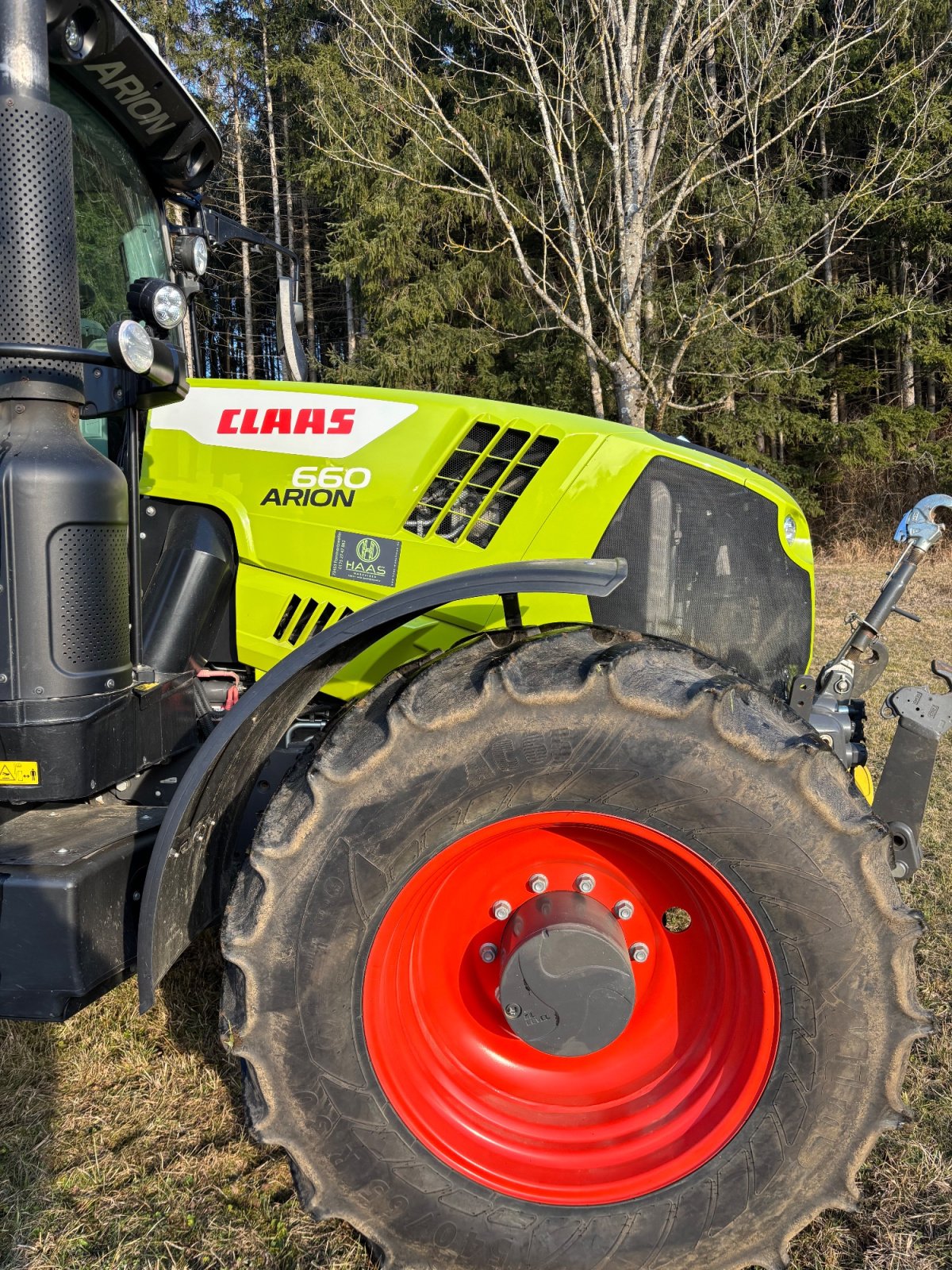 Traktor a típus CLAAS ARION 660 CMATIC CEBIS, Gebrauchtmaschine ekkor: Schwäbisch Gmünd (Kép 15)