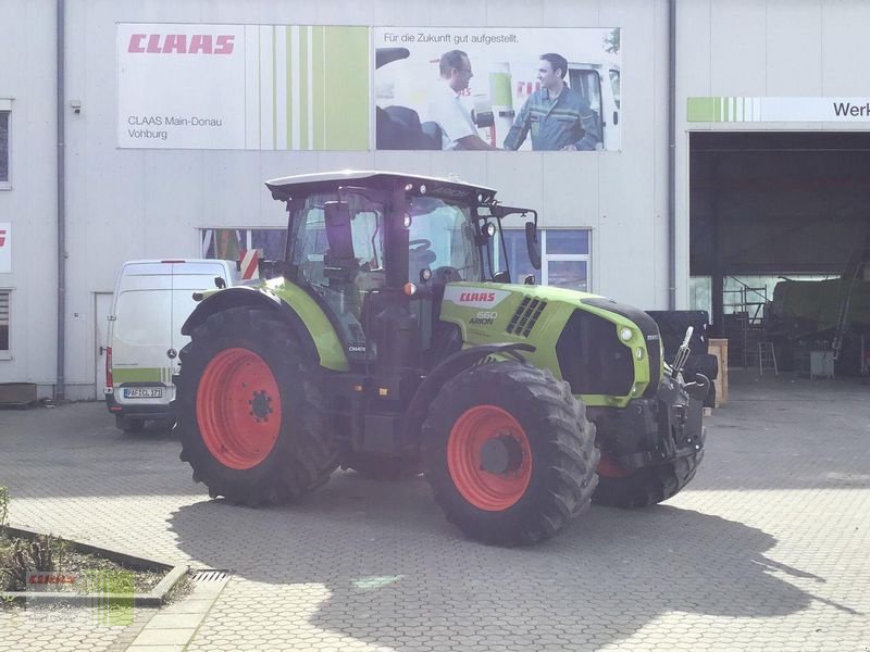 Traktor des Typs CLAAS ARION 660 CMATIC  CIS+, Gebrauchtmaschine in Vohburg (Bild 3)