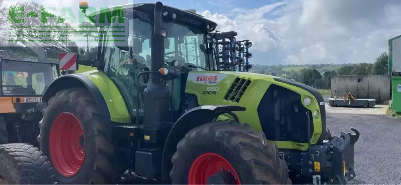 Traktor του τύπου CLAAS arion 660 cmatic cis+, Gebrauchtmaschine σε SAINTE-GENEVIÈVE-SUR-ARGENCE (Φωτογραφία 1)