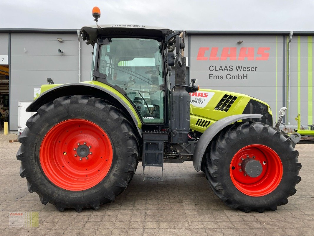 Traktor Türe ait CLAAS ARION 660 CMATIC CIS+, nur 5.040 h !, Gebrauchtmaschine içinde Ankum (resim 2)