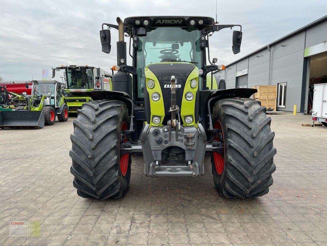 Traktor Türe ait CLAAS ARION 660 CMATIC CIS+, nur 5.040 h !, Gebrauchtmaschine içinde Ankum (resim 15)