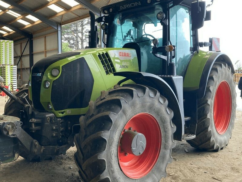 Traktor van het type CLAAS ARION 660 CMATIC CONCEPT, Gebrauchtmaschine in PLOUIGNEAU (Foto 1)