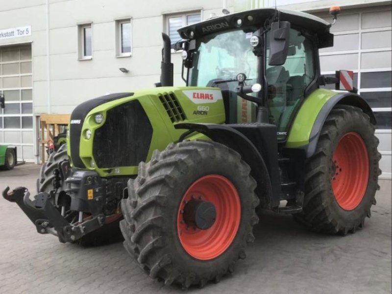 Traktor des Typs CLAAS ARION 660 CMATIC FOCUS, Gebrauchtmaschine in Landsberg