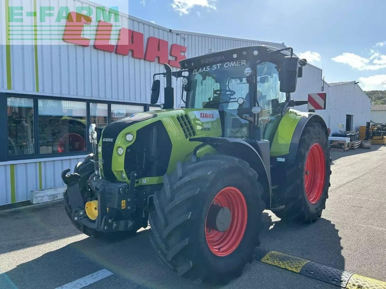 Traktor a típus CLAAS arion 660 cmatic privilege, Gebrauchtmaschine ekkor: BLENDECQUES (Kép 1)
