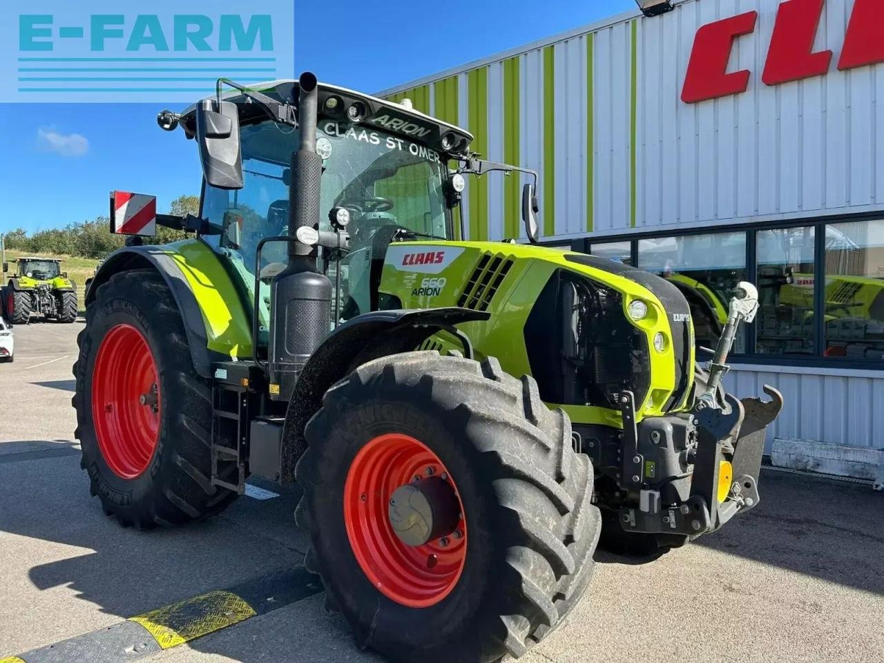 Traktor a típus CLAAS arion 660 cmatic privilege, Gebrauchtmaschine ekkor: BLENDECQUES (Kép 2)