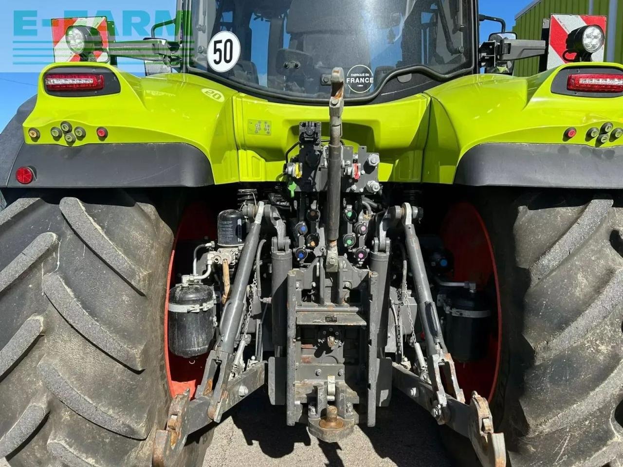 Traktor a típus CLAAS arion 660 cmatic privilege, Gebrauchtmaschine ekkor: BLENDECQUES (Kép 11)