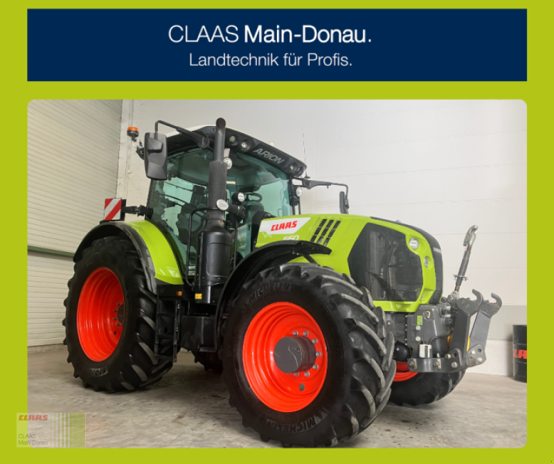 Traktor Türe ait CLAAS ARION 660 CMATIC - ST V FIRST, Gebrauchtmaschine içinde Vohburg (resim 1)