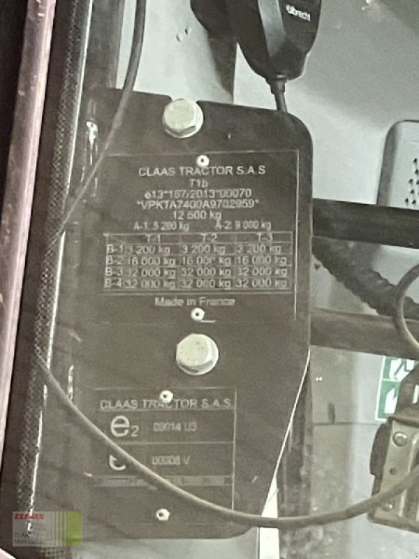 Traktor Türe ait CLAAS ARION 660 CMATIC - ST V FIRST, Gebrauchtmaschine içinde Vohburg (resim 18)