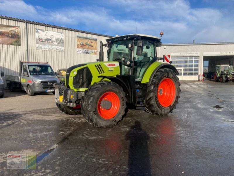 Traktor of the type CLAAS ARION 660 CMATIC - ST V FIRST, Gebrauchtmaschine in Heilsbronn (Picture 7)