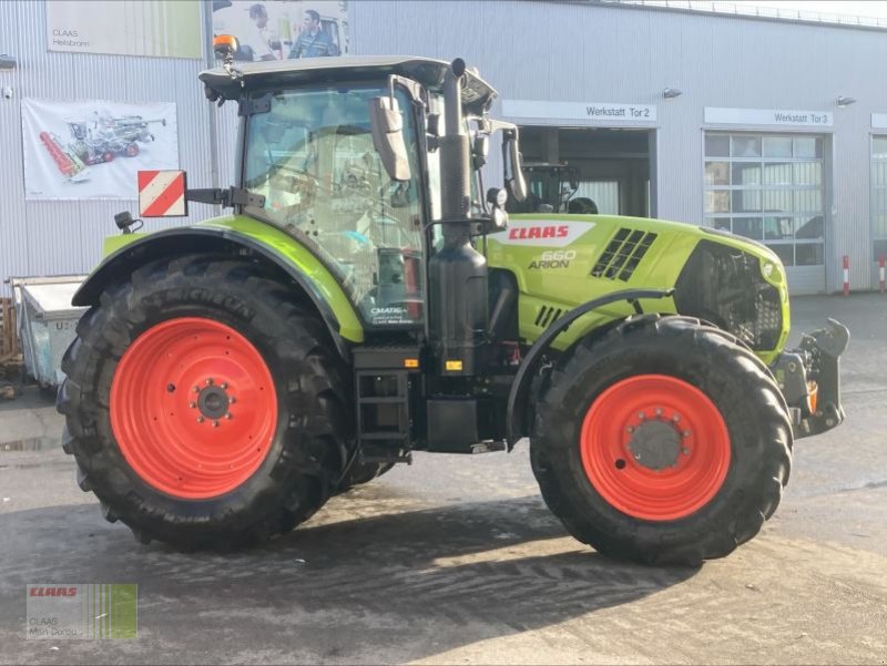 Traktor of the type CLAAS ARION 660 CMATIC - ST V FIRST, Gebrauchtmaschine in Heilsbronn (Picture 10)