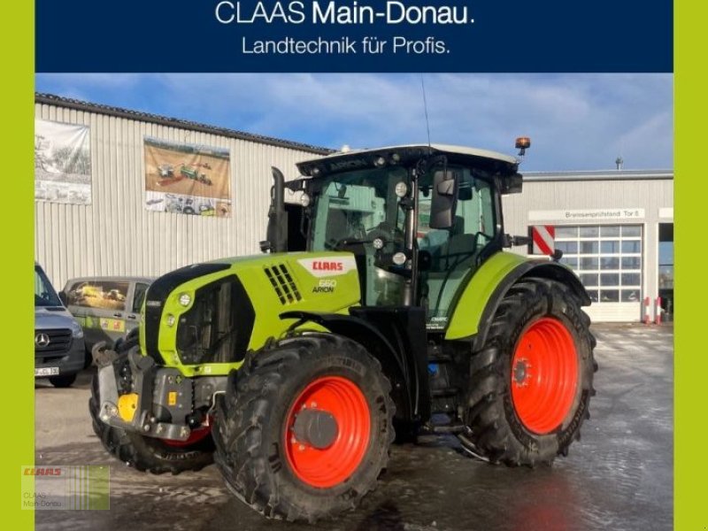 Traktor a típus CLAAS ARION 660 CMATIC - ST V FIRST, Gebrauchtmaschine ekkor: Heilsbronn