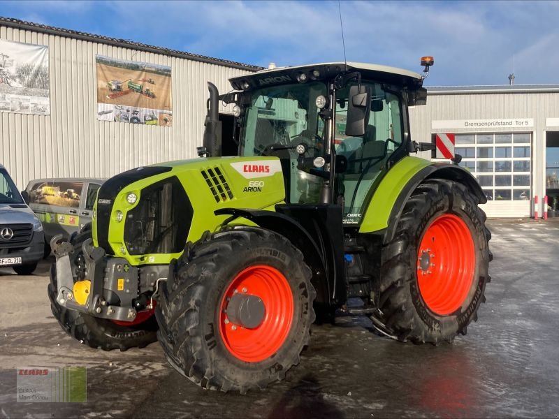 Traktor of the type CLAAS ARION 660 CMATIC - ST V FIRST, Gebrauchtmaschine in Heilsbronn (Picture 2)
