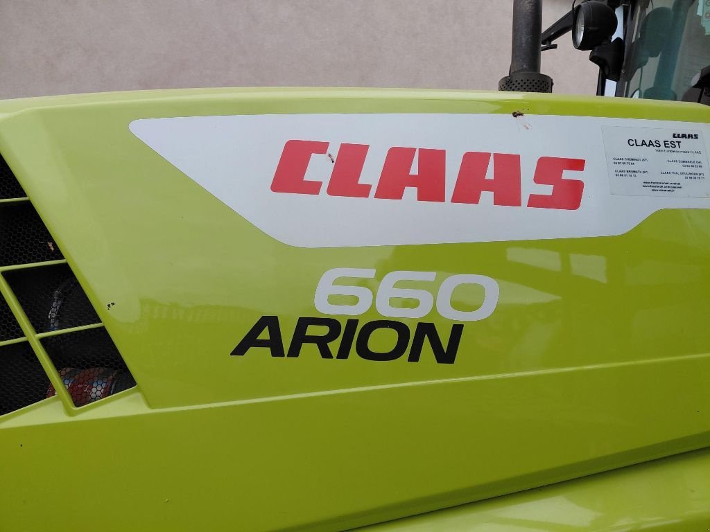 Traktor del tipo CLAAS ARION 660 CMATIC, Gebrauchtmaschine en BRAS SUR MEUSE (Imagen 9)
