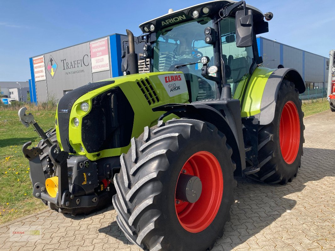Traktor типа CLAAS Arion 660 CMATIC, Gebrauchtmaschine в Schwülper (Фотография 5)