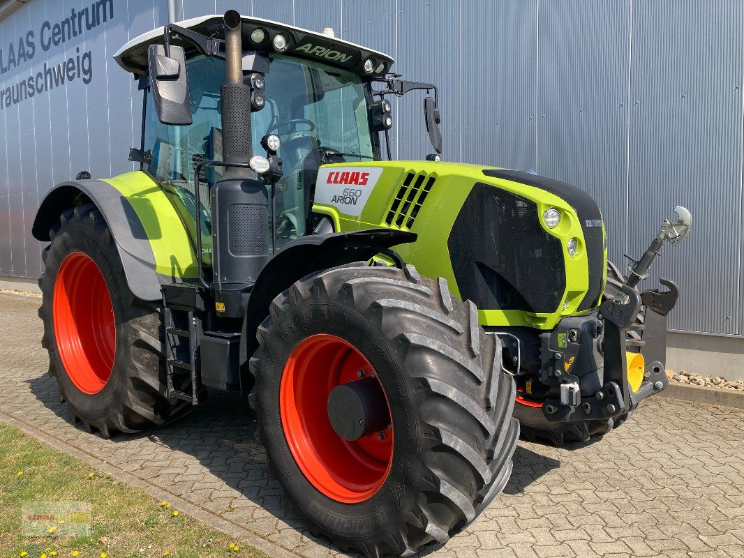 Traktor Türe ait CLAAS Arion 660 CMATIC, Gebrauchtmaschine içinde Schwülper (resim 12)