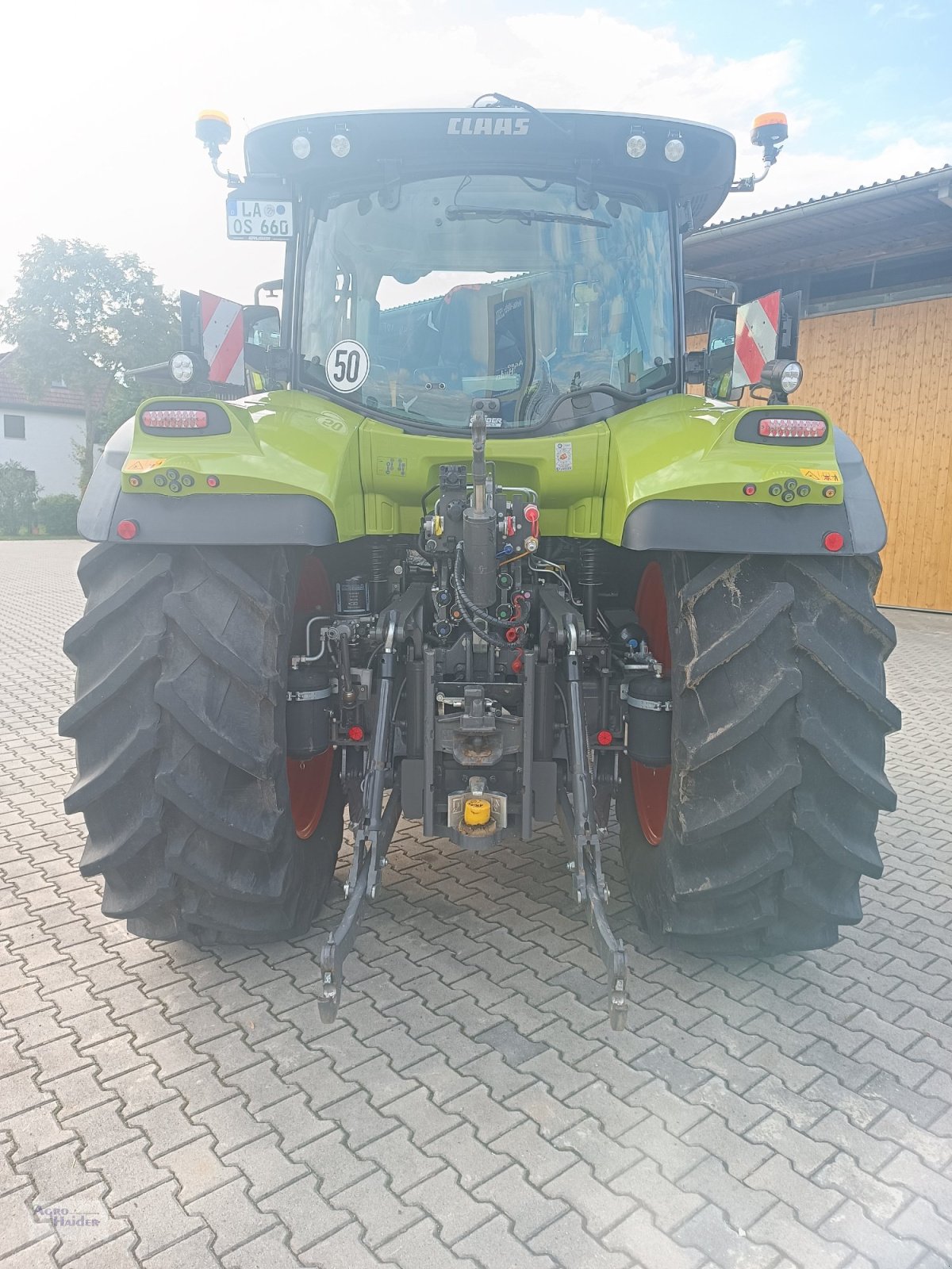 Traktor del tipo CLAAS Arion 660 CMATIC, Gebrauchtmaschine en Moosthenning (Imagen 8)