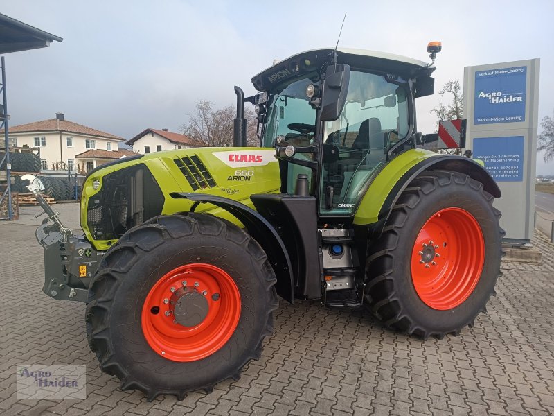Traktor типа CLAAS Arion 660 CMATIC, Gebrauchtmaschine в Moosthenning (Фотография 1)