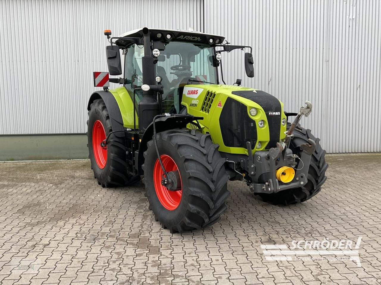 Traktor van het type CLAAS ARION 660 CMATIC, Gebrauchtmaschine in Wildeshausen (Foto 1)