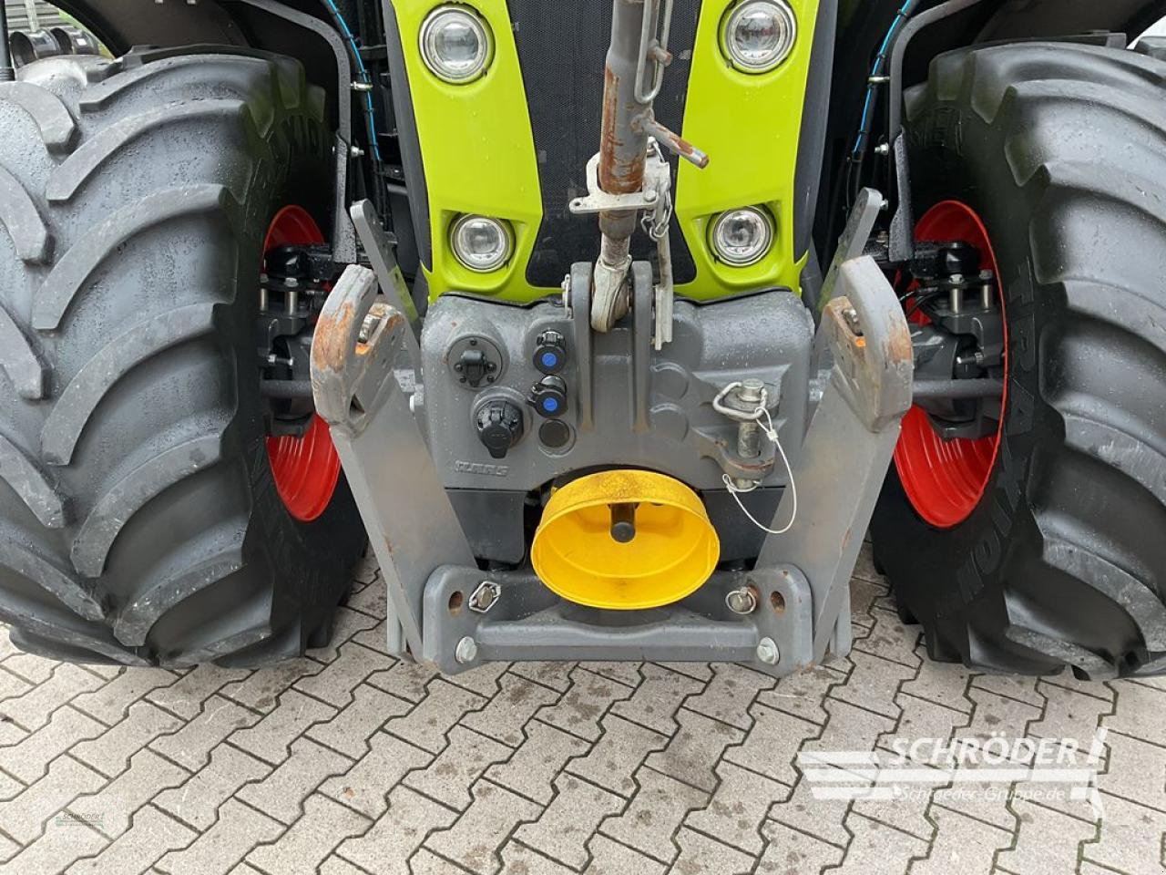 Traktor van het type CLAAS ARION 660 CMATIC, Gebrauchtmaschine in Wildeshausen (Foto 8)