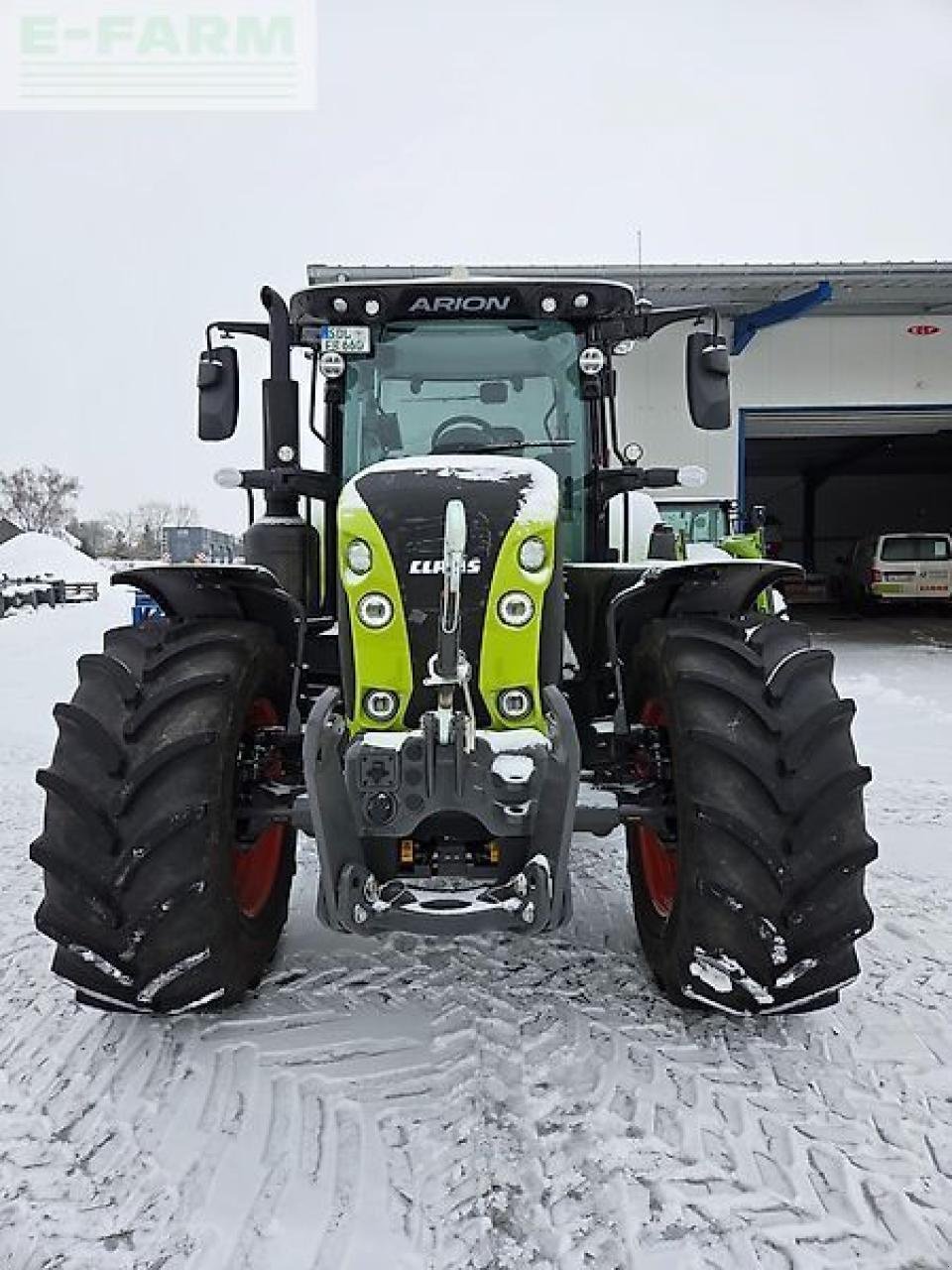 Traktor типа CLAAS arion 660 + rtk, Gebrauchtmaschine в NEUENDORF AM SPECK (Фотография 2)