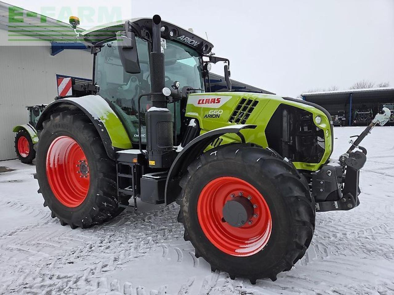 Traktor Türe ait CLAAS arion 660 + rtk, Gebrauchtmaschine içinde NEUENDORF AM SPECK (resim 3)