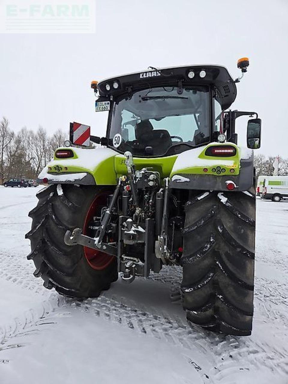 Traktor Türe ait CLAAS arion 660 + rtk, Gebrauchtmaschine içinde NEUENDORF AM SPECK (resim 4)
