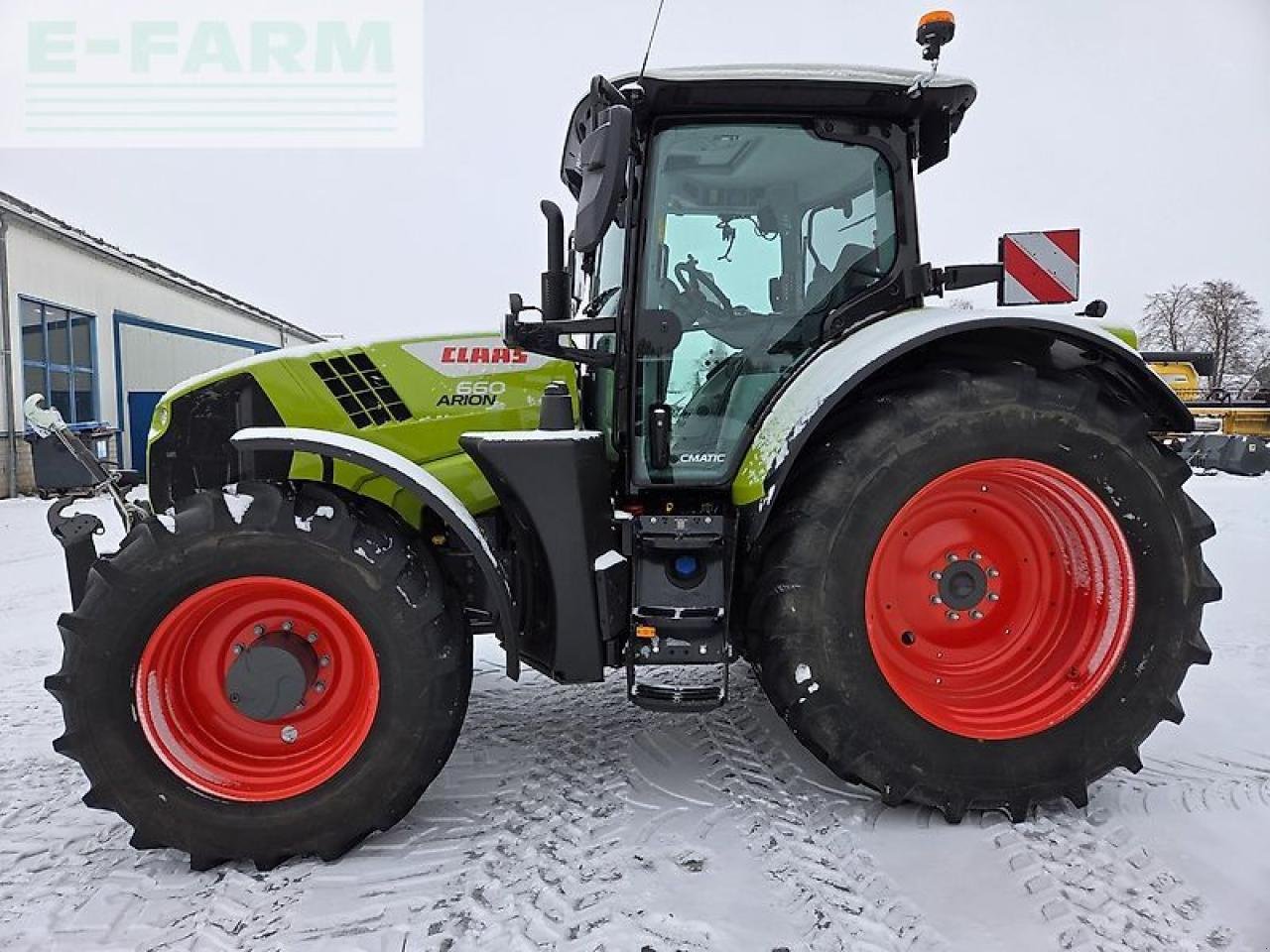 Traktor Türe ait CLAAS arion 660 + rtk, Gebrauchtmaschine içinde NEUENDORF AM SPECK (resim 1)