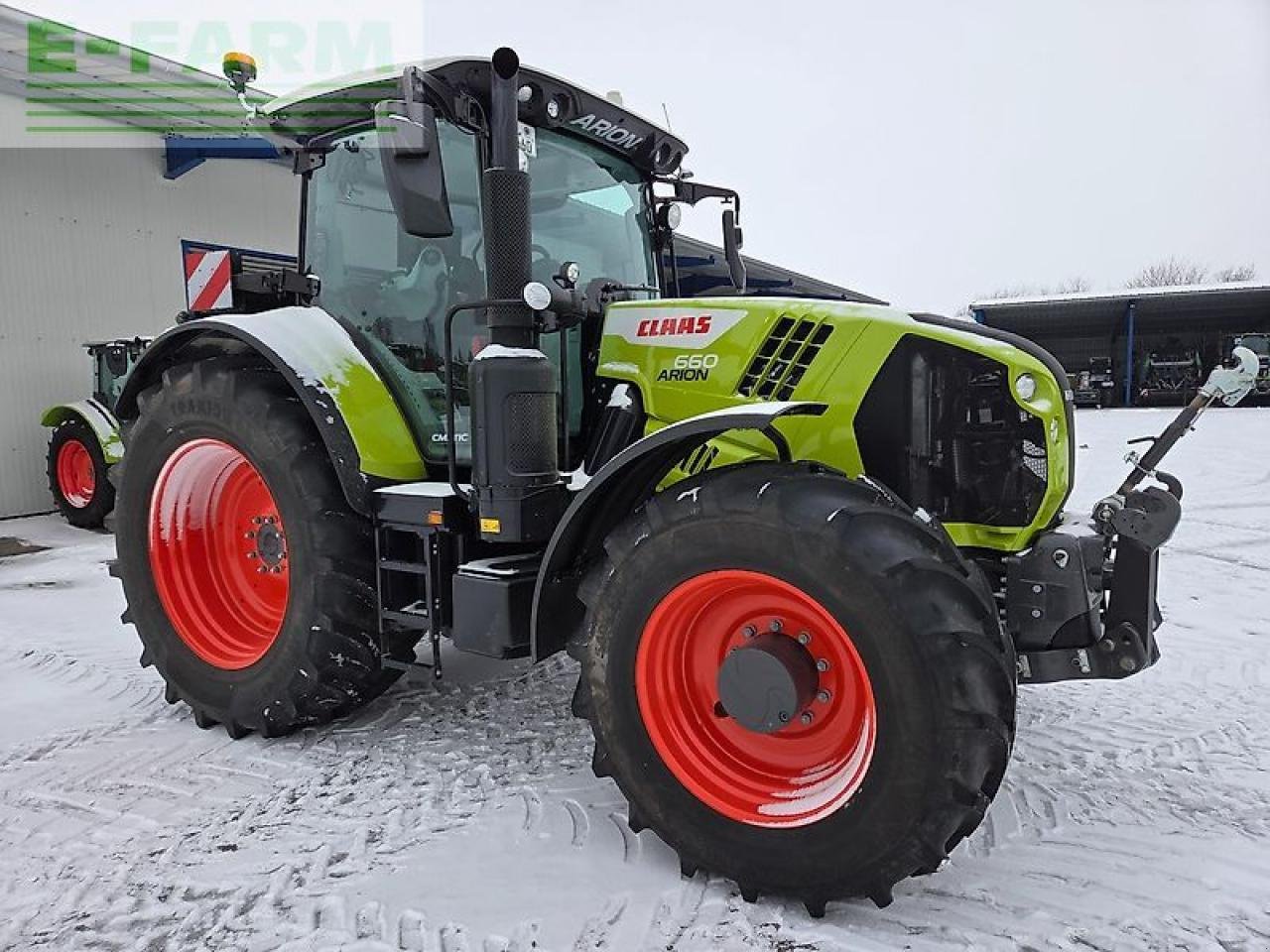 Traktor Türe ait CLAAS arion 660 + rtk, Gebrauchtmaschine içinde NEUENDORF AM SPECK (resim 3)