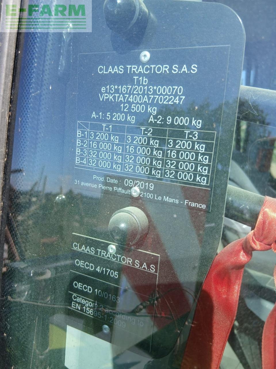 Traktor van het type CLAAS ARION 660 St4 CMATIC, Gebrauchtmaschine in Hamburg (Foto 15)