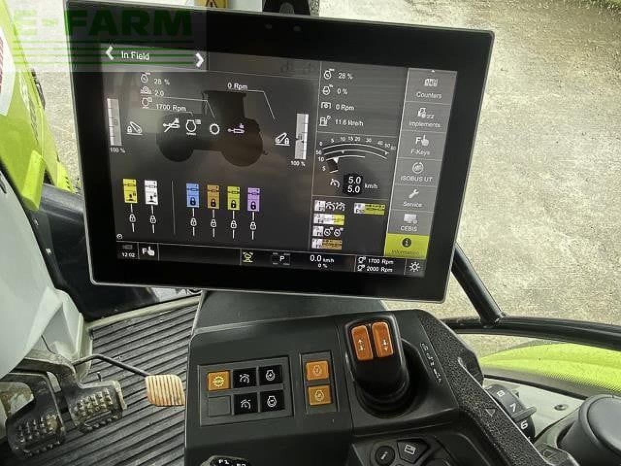 Traktor del tipo CLAAS ARION 660, Gebrauchtmaschine en PETERS MARLAND, TORRINGTON (Imagen 5)