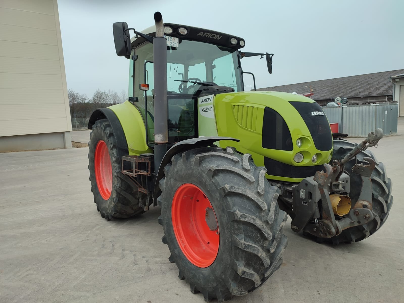Traktor Türe ait CLAAS ARION 660, Gebrauchtmaschine içinde Inchenhofen (resim 3)