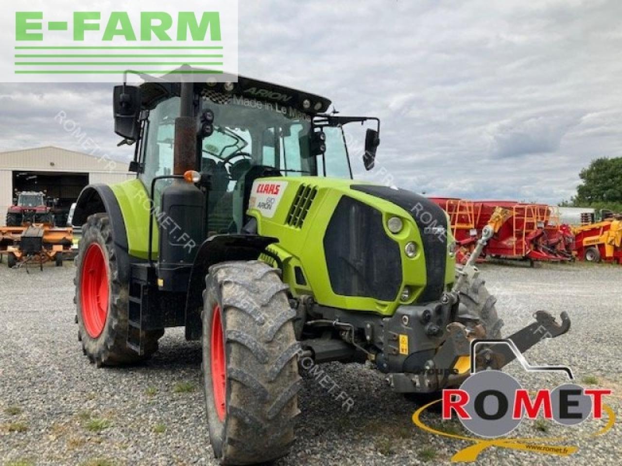 Traktor типа CLAAS arion610, Gebrauchtmaschine в GENNES-SUR-GLAIZE (Фотография 2)