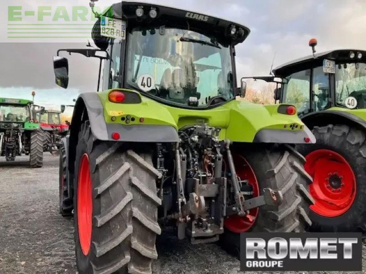Traktor typu CLAAS arion610, Gebrauchtmaschine v GENNES-SUR-GLAIZE (Obrázek 4)