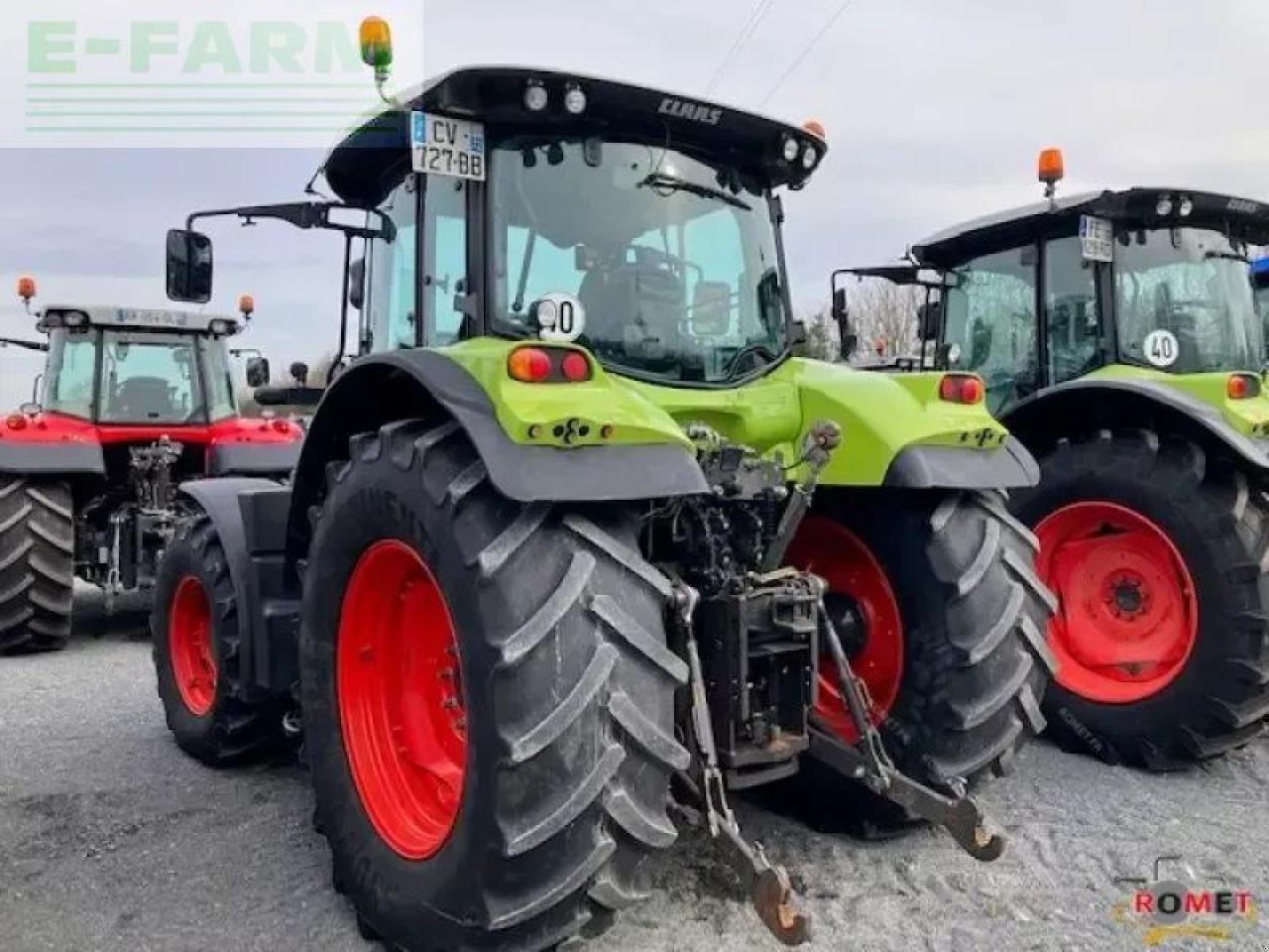Traktor typu CLAAS arion620, Gebrauchtmaschine w GENNES-SUR-GLAIZE (Zdjęcie 4)