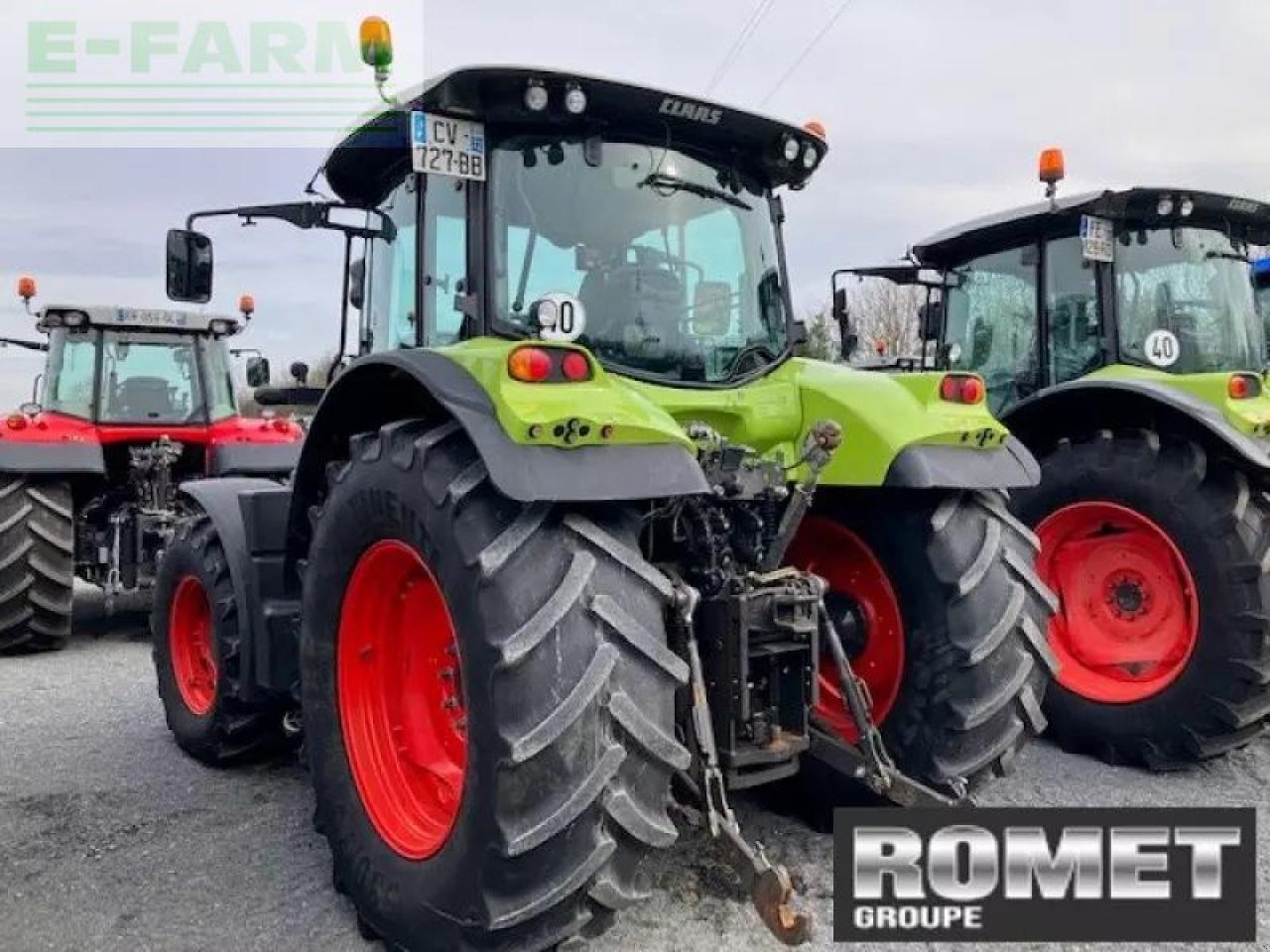 Traktor του τύπου CLAAS arion620, Gebrauchtmaschine σε GENNES-SUR-GLAIZE (Φωτογραφία 2)