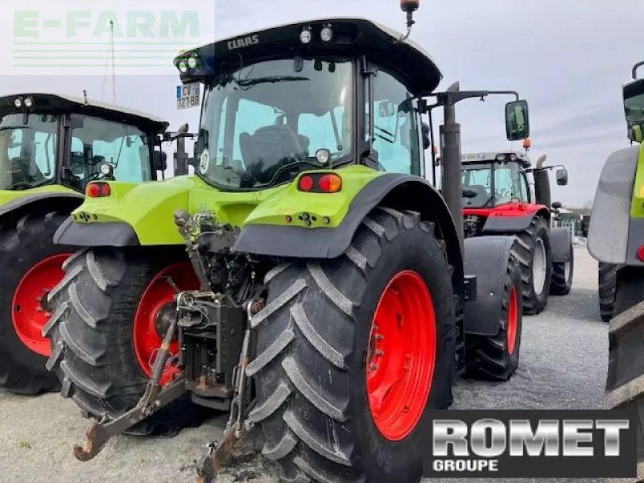 Traktor του τύπου CLAAS arion620, Gebrauchtmaschine σε GENNES-SUR-GLAIZE (Φωτογραφία 4)