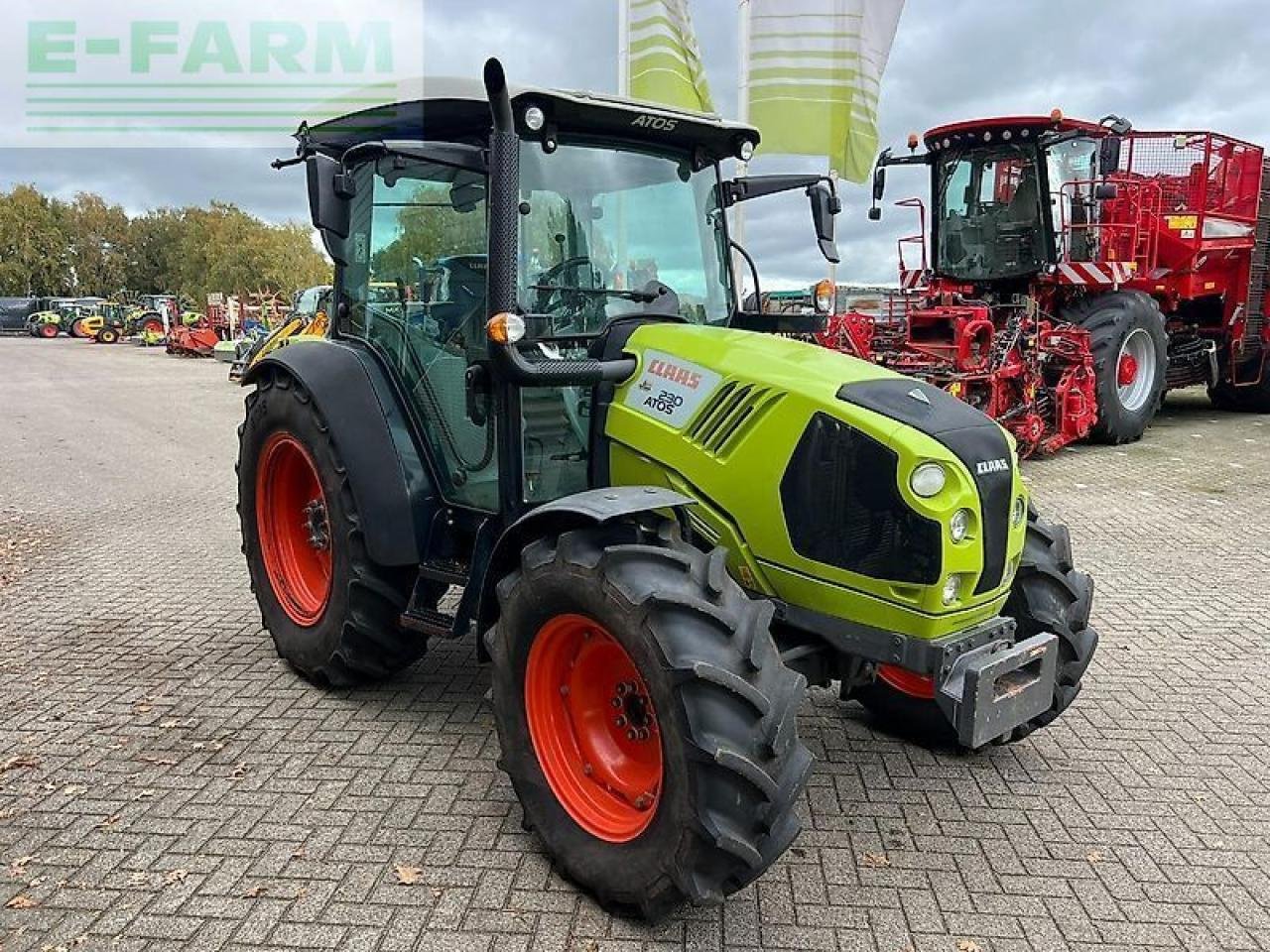 Traktor a típus CLAAS atos 230, Gebrauchtmaschine ekkor: ag BROEKLAND (Kép 8)