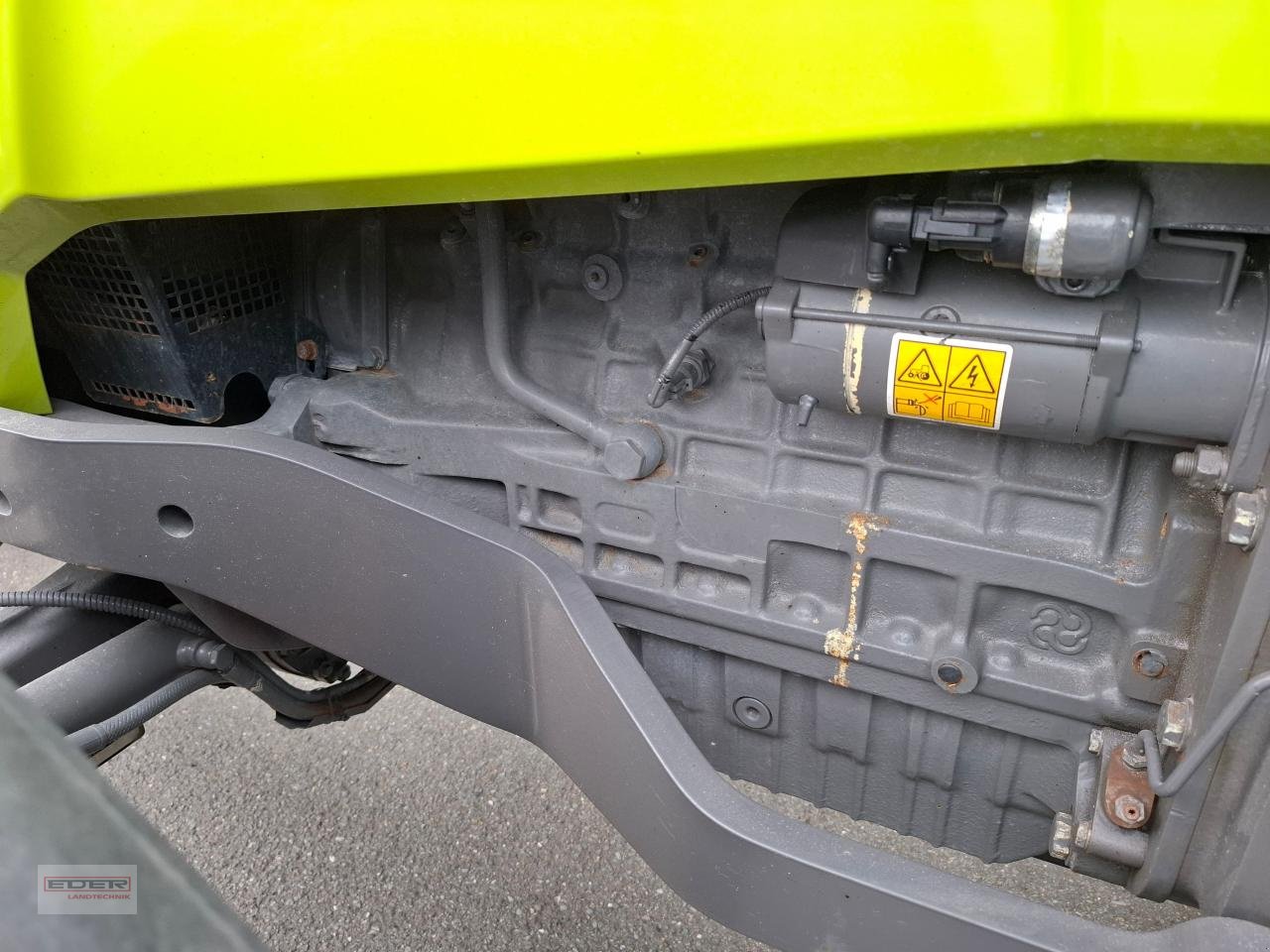 Traktor типа CLAAS Atos 330 mit Schneeschild/Streuer, Gebrauchtmaschine в Rehau-Rosenbühl (Фотография 10)