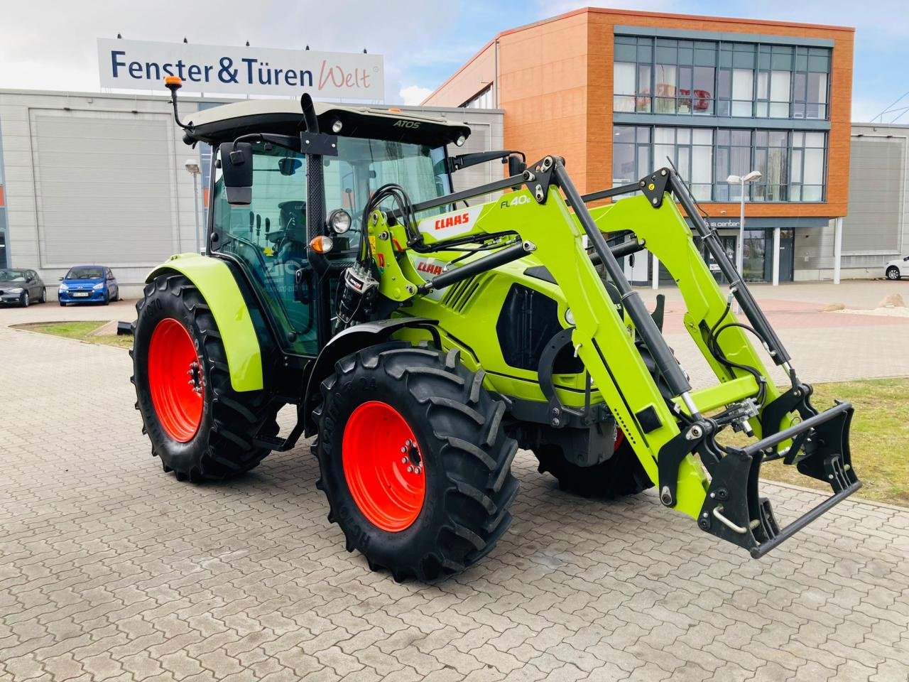 Traktor Türe ait CLAAS Atos 330C mit Klima, Gebrauchtmaschine içinde Stuhr (resim 3)