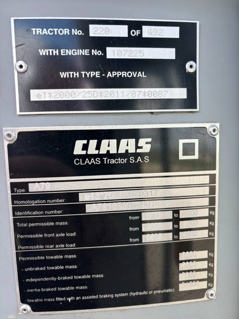 Traktor typu CLAAS Atos 340, Gebrauchtmaschine v Ribe (Obrázek 18)